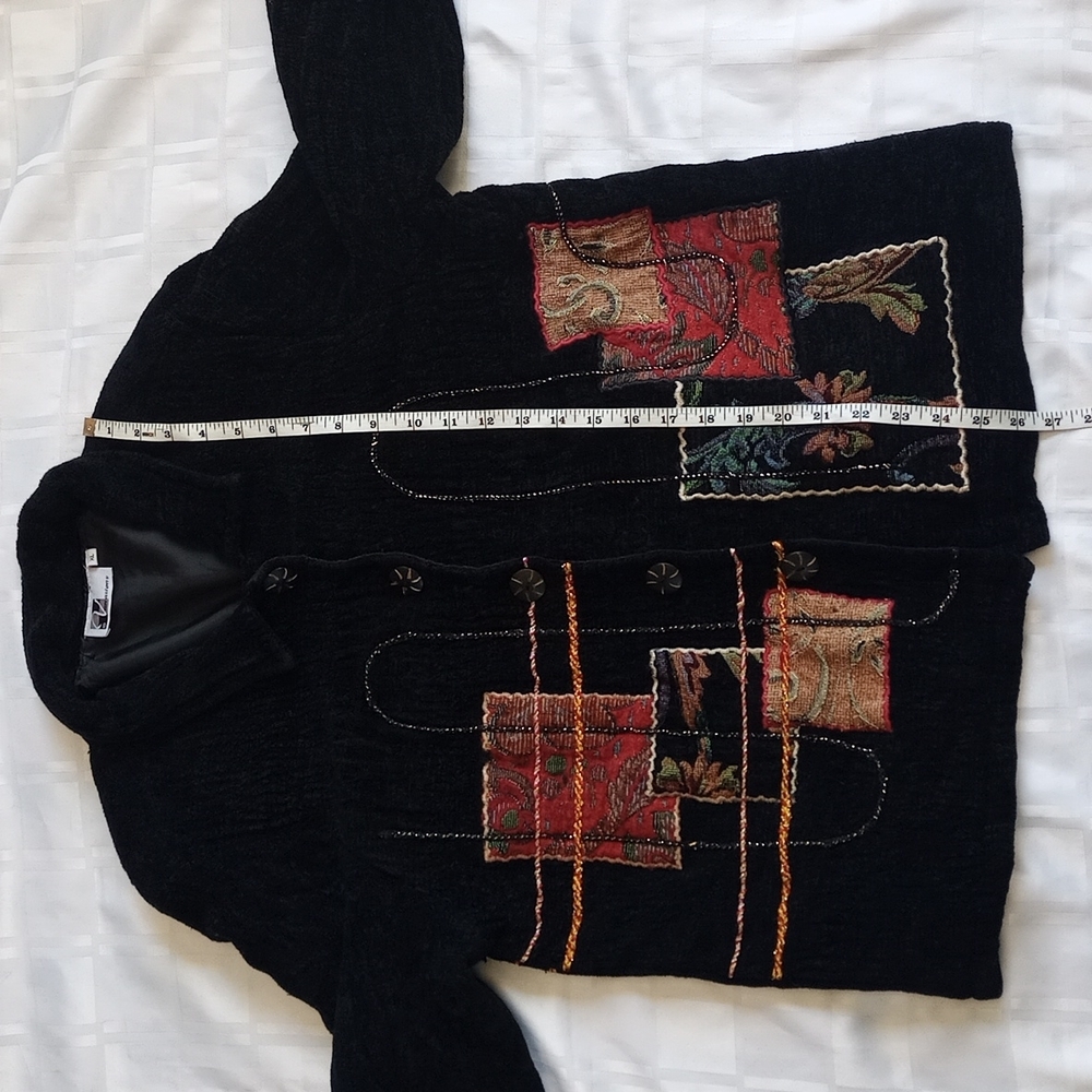 Vintage Patchwork Button Up Jacket - Picture 7 of 15